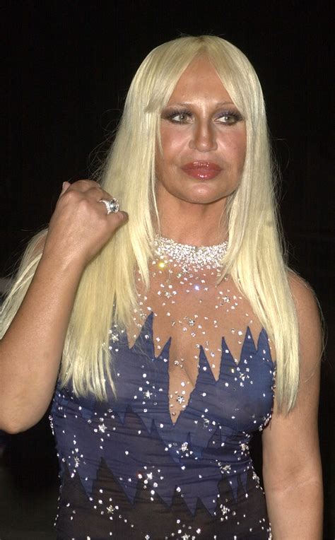 donatella versace blond rich skinny meme